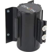Barri&egrave;re &agrave; fixation murale avec ruban magn&eacute;tique, Acier, Fixation par vis, 7', Ruban Bleu Infinity Industrial Services Inc.