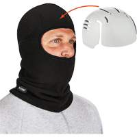 N-Ferno&reg; Zippered Balaclava Face Mask with Bump Cap Insert, Fleece/Polyester, Black Infinity Industrial Services Inc.