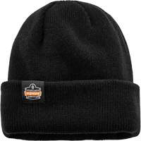 N-Ferno&reg; Zippered Rib Knit Beanie Hat, One Size, Black Infinity Industrial Services Inc.