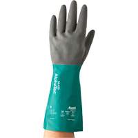 AlphaTec&reg; 58-435 Series Chemical Resistant Gloves, Size 7, 15" L, Nitrile, Cotton/Flock-Lined Inner Lining, 10-mil Infinity Industrial Services Inc.