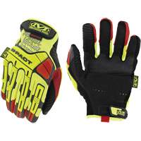 Gants antichocs haute visibilit&eacute; D4-360 M-Pact, 8, Paume en Synth&eacute;tique, Poignet Boucle et crochet Infinity Industrial Services Inc.