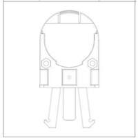 Adaptateur de casque de s&eacute;curit&eacute; pour serre-t&ecirc;tes VeriShield de Howard Leight Infinity Industrial Services Inc.