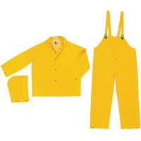 Ensemble imperm&eacute;able de s&eacute;rie classique, Polyester/PVC, Grand, Jaune Infinity Industrial Services Inc.