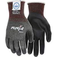 Ninja&reg; Max Cut Resistant Gloves, Size Large, 10 Gauge, Bi-Polymer Coated, Dyneema&reg; Shell, ASTM ANSI Level A3 Infinity Industrial Services Inc.
