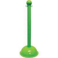 Heavy-Duty Stanchion, 40" High, Green Infinity Industrial Services Inc.