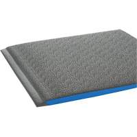 Wear-Bond Comfort-King Ergonomic Mats, Pebbled, 2' x 3' x 9/16", Grey, Vinyl Foam Infinity Industrial Services Inc.