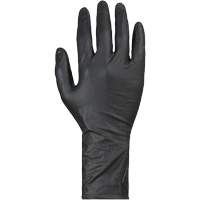 Gants jetables KeepKleen, Grand, Nitrile, 8 mils, Sans poudre, Noir Infinity Industrial Services Inc.