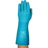 AlphaTec&reg; 04-003 Chemical Resistant Gloves, Size 8, 14" L, Nitrile/PVC, Fleece Inner Lining, Winter Weight Infinity Industrial Services Inc.