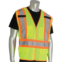 Dynamic Pip&reg; High Visibility Breakaway Vest, High Visibility Lime-Yellow, X-Large, Polyester Infinity Industrial Services Inc.