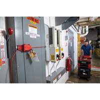 Dispositif de cadenassage pour tableau, Type Disjoncteur Infinity Industrial Services Inc.