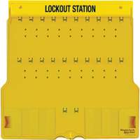 Trilingual Covered Lock Station, None Padlocks, 20 Padlock Capacity, Padlocks Not Included Infinity Industrial Services Inc.