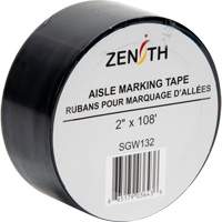Ruban pour marquage d'all&eacute;es, 2" x 108', PVC, Noir Infinity Industrial Services Inc.