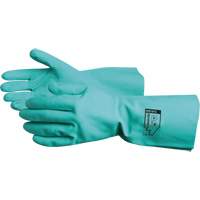 Chemstop Chemical Resistant Gloves, Size 7, 12" L, Nitrile, Flock-Lined Inner Lining, 15-mil Infinity Industrial Services Inc.