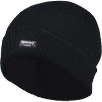 Lined Cuff Tuque, Thinsulate Lining, One Size, Black Infinity Industrial Services Inc.