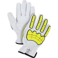 Impact & Cut Resistant Gloves, Small, Goatskin Palm, Driver Cuff Infinity Industrial Services Inc.