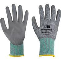 Gants de protection contre les coupures WorkEasy, Taille 6/T-petit, Calibre 13, Rev&ecirc;tement Polyur&eacute;thane, Enveloppe en PEHP/Fibre de verre, ASTM ANSI niveau A3/EN 388 niveau C Infinity Industrial Services Inc.