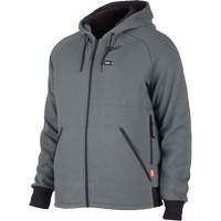 M12 Heated Hoodie Kit, Men's, 2X-Large, Grey, Polyester Infinity Industrial Services Inc.