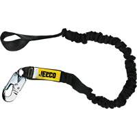Arc Flash Shock Absorbing Lanyard, 6', Locking Snap Hook Center, Choke-Off Loop Leg Ends, Nylon Infinity Industrial Services Inc.