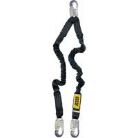 Arc Flash Lanyard, 4', Locking Snap Hook Center, Locking Snap Hook Leg Ends, Nylon Infinity Industrial Services Inc.