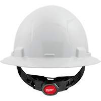 Full Brim Hardhat, Meets CSA Type 1, Ratchet Suspension, Non-Vented Infinity Industrial Services Inc.