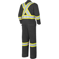 7702BK FR-Tech&reg; 88/12 FR Arc Rated Coveralls, Size 36, Black, 9.7 cal/cm² Infinity Industrial Services Inc.