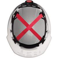 Casque de s&eacute;curit&eacute; &agrave; bordure avant, R&eacute;pond aux normes CSA type 1, Suspension Rochet, Non ventil&eacute; Infinity Industrial Services Inc.