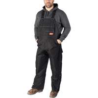 GridIron Regular Length Zip-To-Thigh Bib Overall, Men's, Large, Black Infinity Industrial Services Inc.
