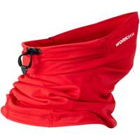 Workskin Neck Gaiter, Red, Polyester Infinity Industrial Services Inc.