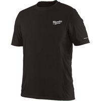 Workskin Short Sleeve Shirt, Men's, Small, Black Infinity Industrial Services Inc.