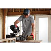 Hybrid Work Tee Shirt, Men's, Small, Grey Infinity Industrial Services Inc.