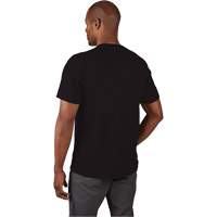 Hybrid Work Tee Shirt, Men's, Small, Black Infinity Industrial Services Inc.