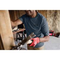 Hybrid Work Tee Shirt, Men's, Small, Blue Infinity Industrial Services Inc.