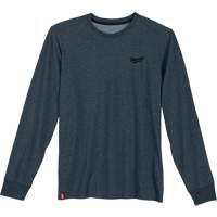 Hybrid Work Tee Shirt, Men's, Small, Blue Infinity Industrial Services Inc.