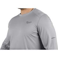 Workskin Lightweight Shirt, Men's, Small, Grey Infinity Industrial Services Inc.
