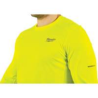 Workskin Lightweight High Visibility Shirt, Men's, Small, Yellow Infinity Industrial Services Inc.