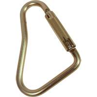 Offset D-Shaped Carabiner, Steel, 5000 lbs Capacity Infinity Industrial Services Inc.