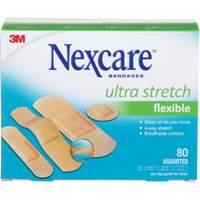 Pansements ultra-extensibles Nexcare, Assorti, Plastique, Non st&eacute;rile Infinity Industrial Services Inc.