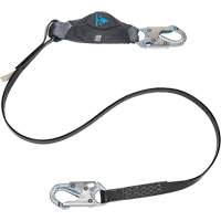 Anti-Corrosion Energy Absorbing Lanyard, 6', Snap Hook Center, Snap Hook Leg Ends, Polyester Infinity Industrial Services Inc.