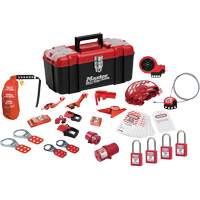 Premier Lockout Kit with Zenex Thermoplastic Locks, Electrical/Valve Kit, 27 Components Infinity Industrial Services Inc.