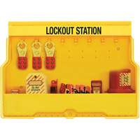 Premier Electrical Lockout Station, None Padlocks, 16 Padlock Capacity, Padlocks Not Included Infinity Industrial Services Inc.