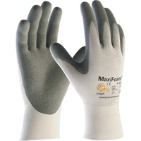 Gants en tricot sans couture de qualit&eacute; sup&eacute;rieure ATG MaxiFoam, Grand, R&ecirc;vetement Nitrile, Calibre 15, Enveloppe en Nylon Infinity Industrial Services Inc.