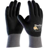Gants compatibles avec les &eacute;crans tactiles ATG MaxiFlex Ultimate, Grand, R&ecirc;vetement Nitrile, Calibre 15, Enveloppe en Nylon/&eacute;lasthanne Infinity Industrial Services Inc.