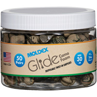 Glide&reg; Camo Foam Earplugs, Bulk - Canister Infinity Industrial Services Inc.