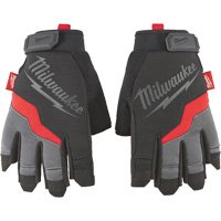 Performance Fingerless Gloves, Synthetic Palm, Size Small Infinity Industrial Services Inc.