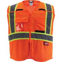 Flagman Safety Vest, High Visibility Orange, Medium/Small Infinity Industrial Services Inc.
