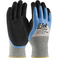 Gants isol&eacute;s r&eacute;sistants aux coupures G-Tek PolyKor, Taille Petit, Calibre 13, Rev&ecirc;tement Latex de caoutchouc, Enveloppe en Fil technique, ANSI/ISEA 105 niveau 3 Infinity Industrial Services Inc.