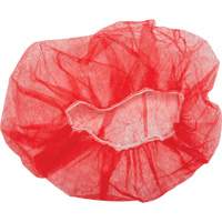 Bouffant Caps, Polypropylene, 21", Red Infinity Industrial Services Inc.