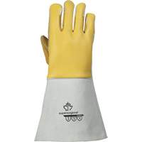 Gants de soudage TIG, Cuir fleur de d'&eacute;lan, Taille Petit Infinity Industrial Services Inc.