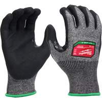 Gants enduits par trempage &agrave; dext&eacute;rit&eacute; &eacute;lev&eacute;e, Taille Petit, Calibre 18, Rev&ecirc;tement Nitrile, Enveloppe en Poly&eacute;thyl&egrave;ne, ASTM ANSI niveau A6/EN 388 niveau F Infinity Industrial Services Inc.