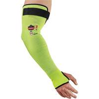 ProFlex 7941-PR Cut-Resistant Protective Arm Sleeve, TenaLux, 18", ASTM ANSI Level A4/EN 388 Level D, High Visibility Lime Infinity Industrial Services Inc.